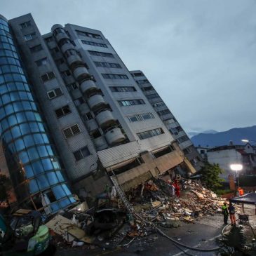 Sólo hay un edificio resistente a los terremotos en la tierra.