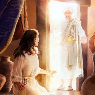Cómo rezan los ángeles de Dios.