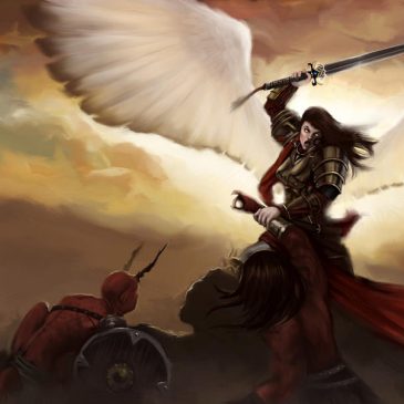 Tu oración hace que los ángeles de Dios luchen contra los demonios