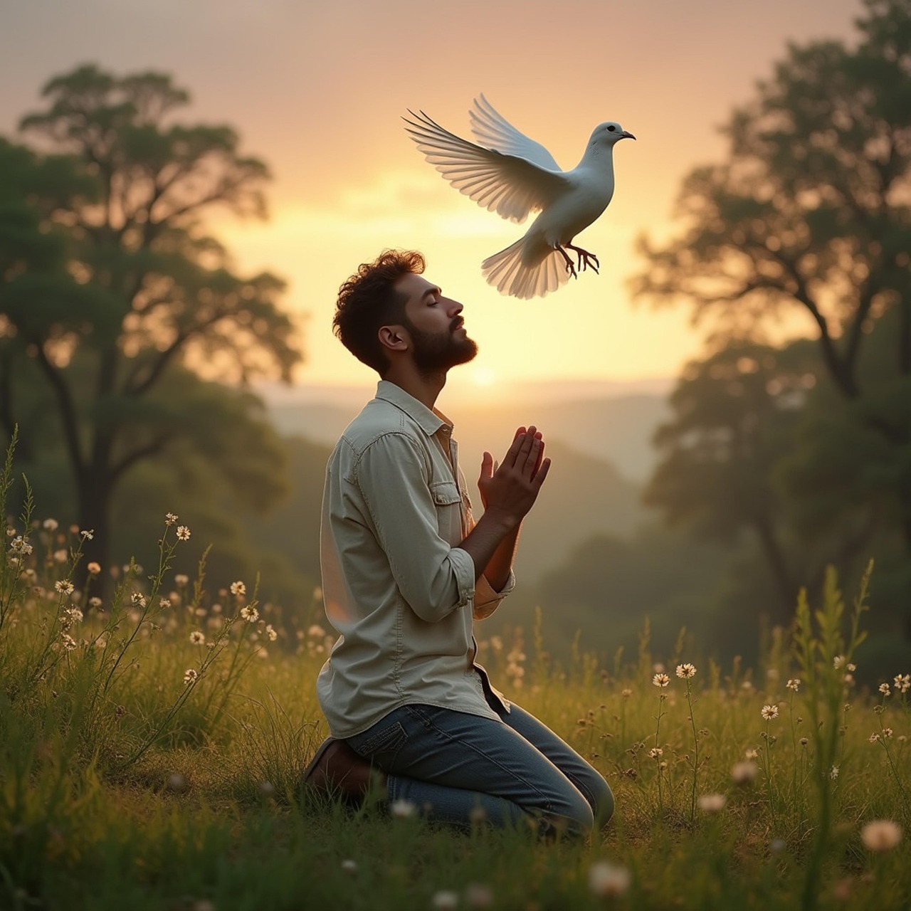 Alt=Esta breve oración podría haber salvado a Job de todas sus pruebas.